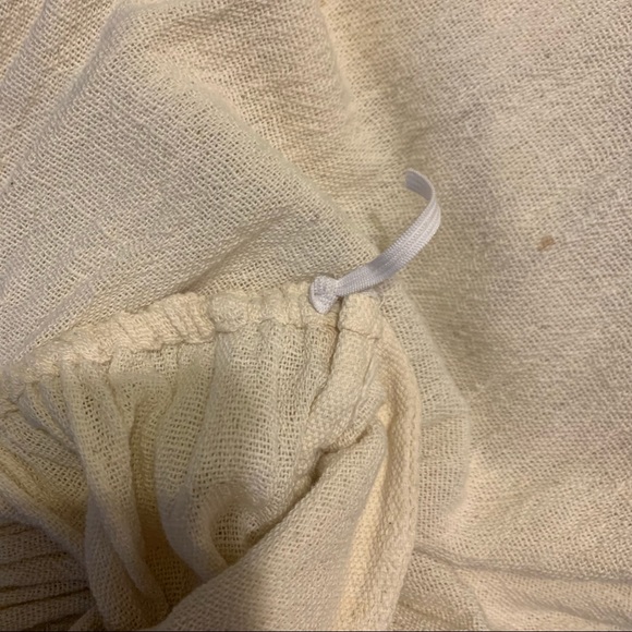 Ao Poi skirt handmade cotton fabric from Paraguay boho - Picture 5 of 8